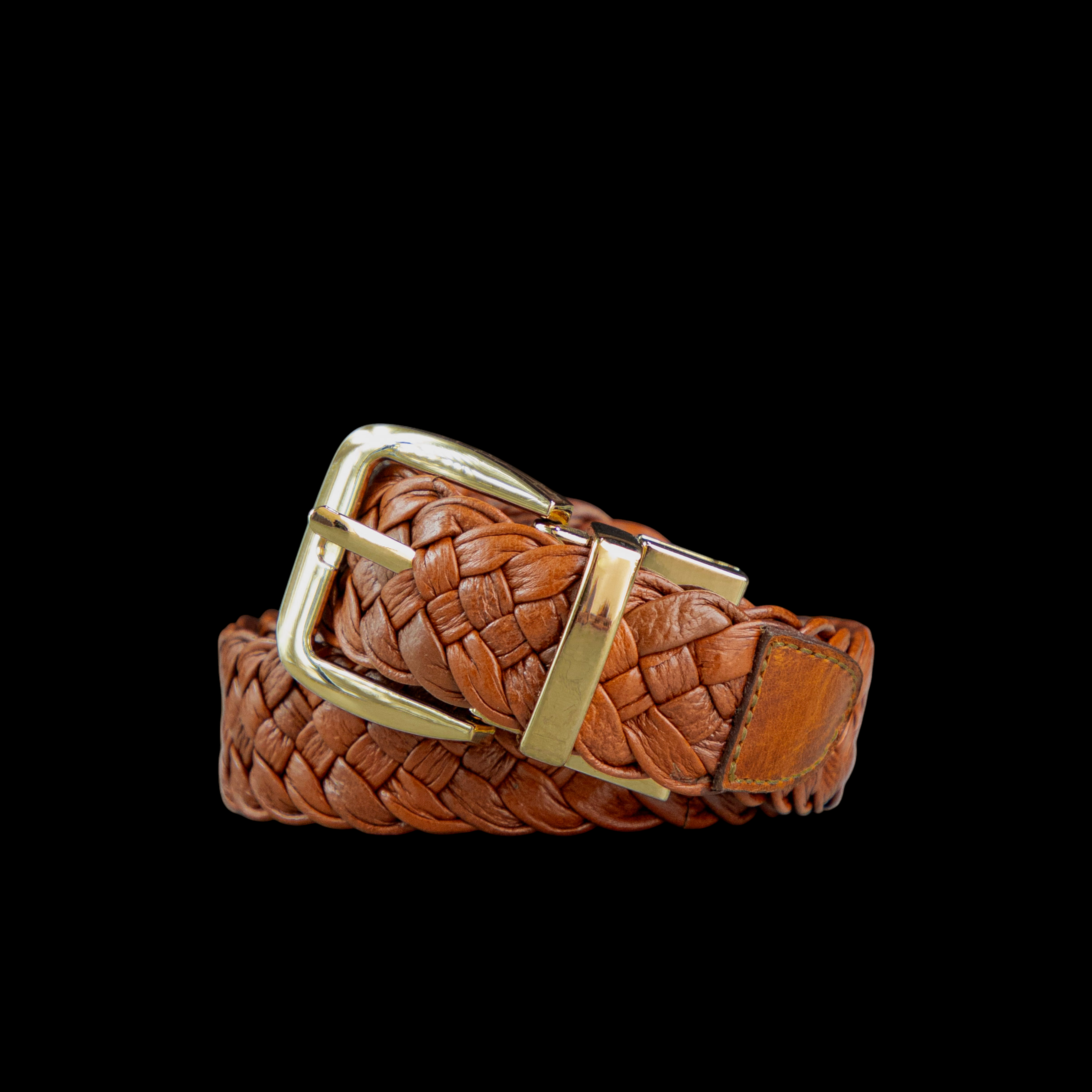BELT WOMEN TRENZADO HONEY
